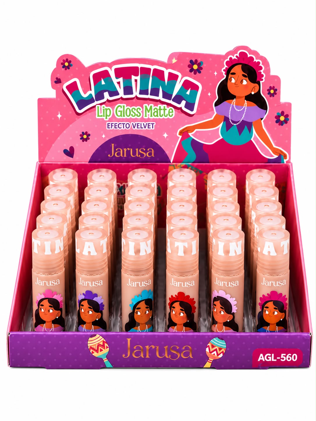 LIP GLOSS MATTE LATINA