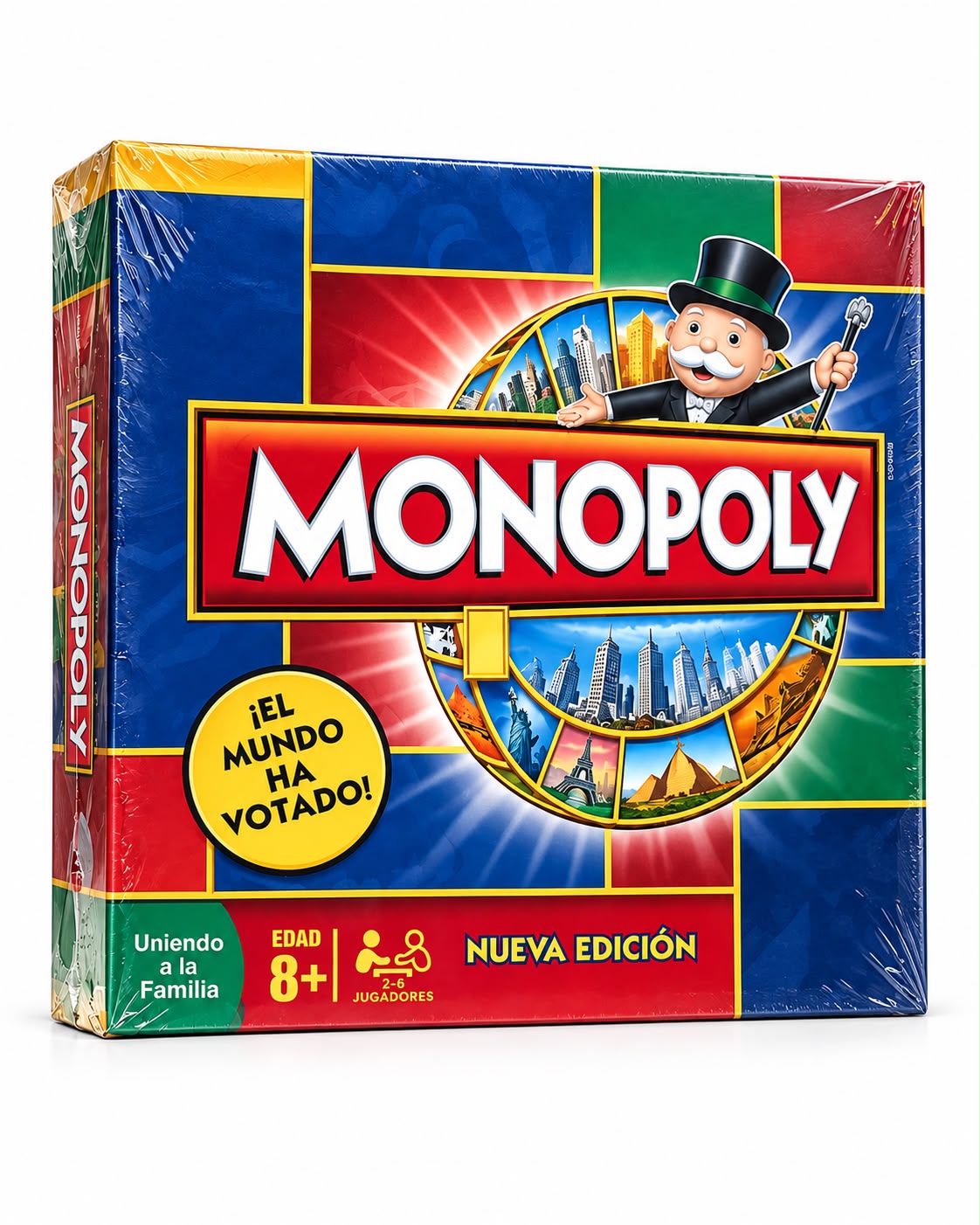 JUEGO DE MESA MONOPOLY MUNDIAL