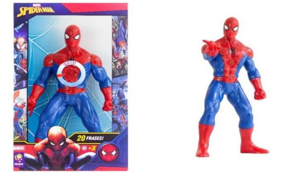 Juguete Spiderman con 20 frases